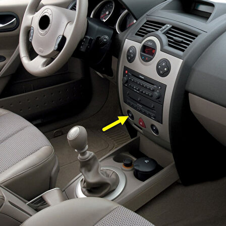 Renault Megane 2 2003-2009 Start Stop Çalıştırma Düğmesi 8200107838