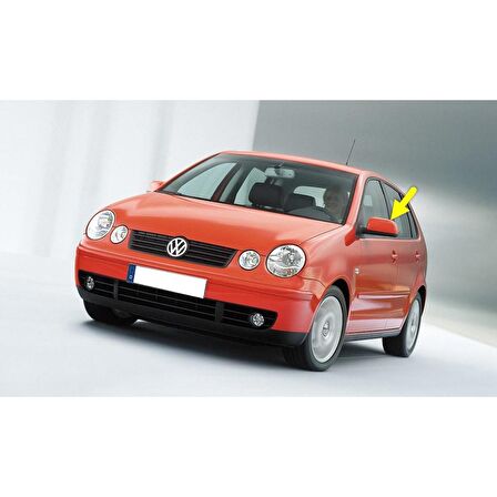 VW Polo 2002-2005 Sol Dış Dikiz Ayna Kapağı 6Q0857537A