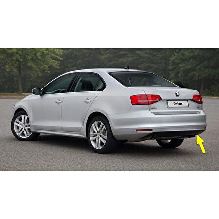 VW Jetta 2015-2018 Arka Tampon Çeki Çekme Demiri Kapağı 5C6807441D