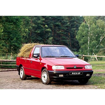 Skoda Pickup Pikap 1996-2001 Sol Dış Dikiz Ayna Camı Manuel 6U1857521