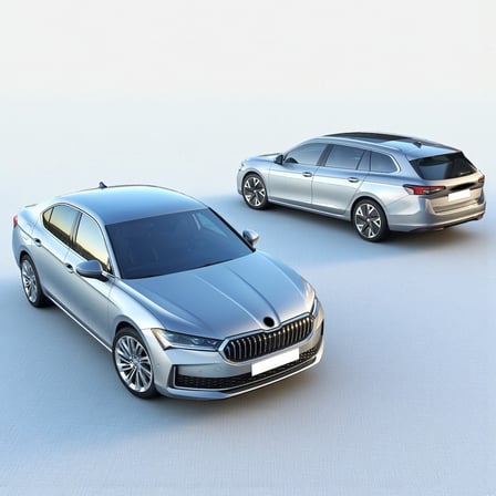 Skoda Superb 4 2024-2027 Ön Cam Silecek Takımı 70x45cm 3J1998002