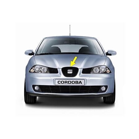 Seat Cordoba 2003-2009 Ön Panjur Izgara Siyah Tip 6L0853651D