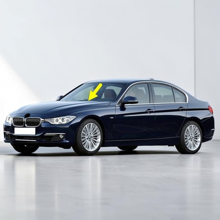 BMW 3 Serisi F30 2012-2018 Ön Cam Sol Silecek Kolu 61619465070
