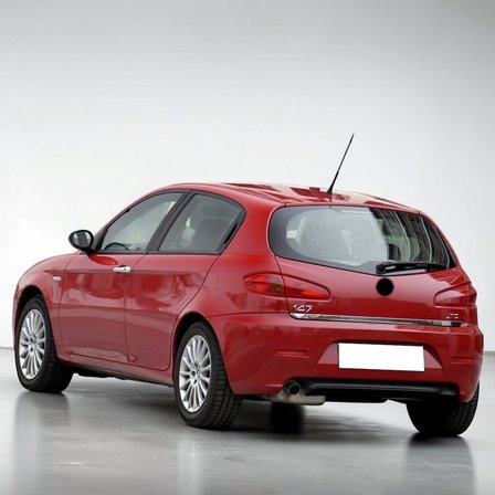 Alfa Romeo 147 2003-2010 Arka Cam Silecek Kolu Kapak Silgi Seti