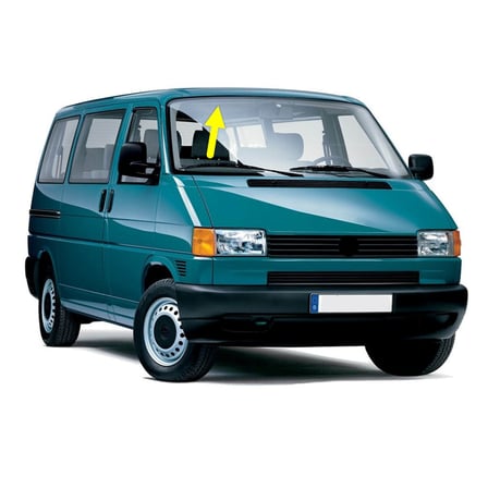 VW Transporter T4 1990-2003 Sağ Yolcu Taraf Güneşlik Gri 705857552AB