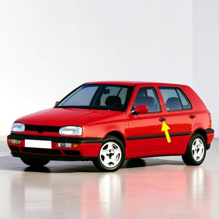 VW Golf 3 1992-1998 Sol Ön Kapı Dış Açma Kolu 1H0837207B