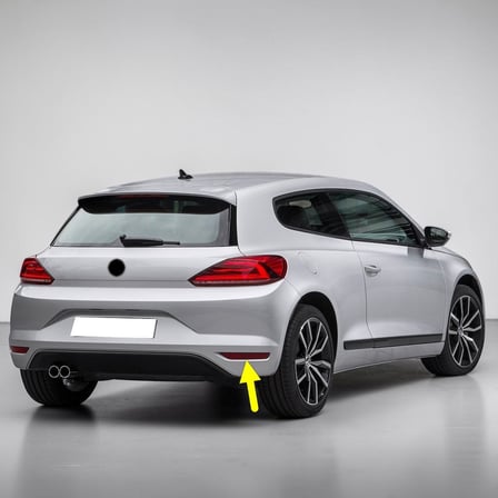 VW Scirocco 2015-2018 Arka Tampon Sağ Alt Reflektörü 1K8945106C