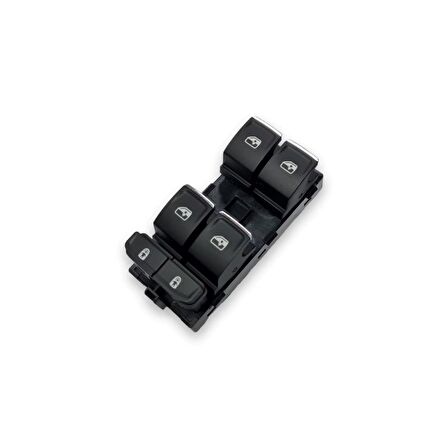 Skoda Superb 3 2020-2023 Sol Ön Kapı Cam Düğmesi Kromlu 3G0959857C