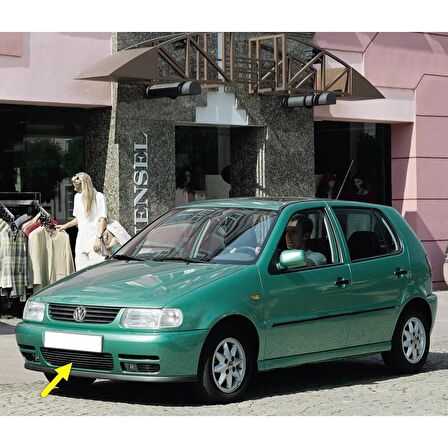 VW Polo HB 1994-1999 Ön Tampon Alt Orta Izgarası 6N0853677D