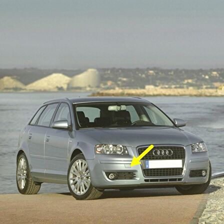 Audi A3 Sportback 2004-2008 Ön Tampon Çeki Demiri Kapağı 8P4807241