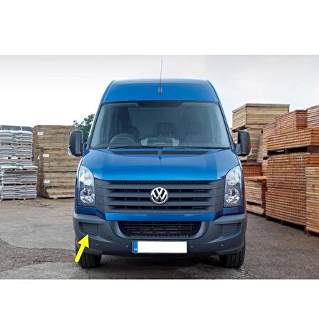 VW Crafter 2006-2013 Ön Tampon Sağ Sis Farı Kapağı 2E0807676A