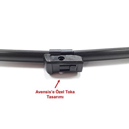 Toyota Avensis 2015-2018 Ön Cam Silecek Takımı Özel Klips 65x40cm