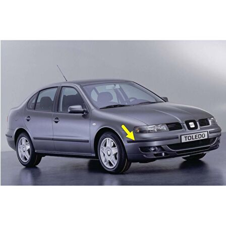 Seat Toledo 1999-2004 Ön Tampon Sağ Köşe Bandı Çıtası 1M0807226D