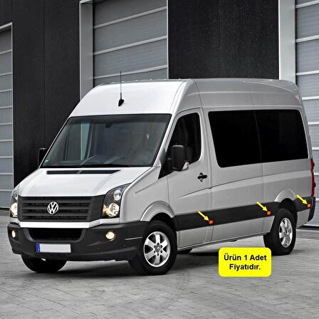 VW Crafter 2006-2016 Yan Çamurluk Etek Lamba Camı Sarı 2E0945061C