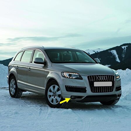 Audi Q7 2011-2015 Ön Tampon Sağ Sis Farı Çerçevesi Kapağı 4L0807490A