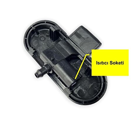 Audi Q7 2010-2015 Ön Cam Sağ Fiskiye Memesi Isıtmalı 8J0955988G