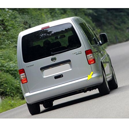 VW Caddy 2004-2010 Arka Tampon Çeki Demiri Kapağı Boyanır 2K0807441B