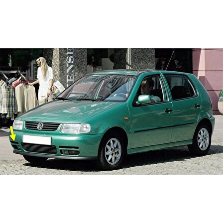 VW Polo HB 1994-1999 Ön Tampon Sağ Sis Farı Üstü Çıtası 6N0853666A