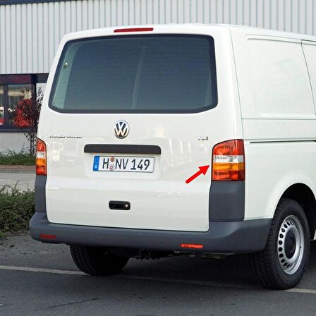 VW Transporter T5 2004-2010 Sağ Arka Stop Fren Lambası Sarı 7H0945096F