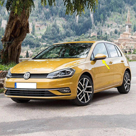 VW Golf 7.5 2017-2020 Sol Dış Ayna Alt Kapağı 5G1857507