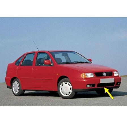 VW Polo Classic Sedan 1996-2002 Ön Tampon Spoylerli 6K5807221B