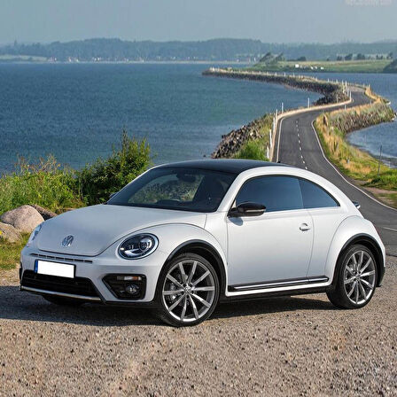 VW Beetle 2016-2019 Tekerlek Jant Bijon Kapağı 5 adet 1K0601173