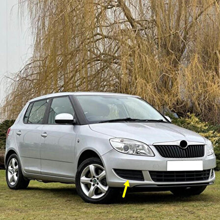 Skoda Fabia 2 2011-2014 Ön Tampon Sağ Sis Kapağı Sissiz 5J0807368A