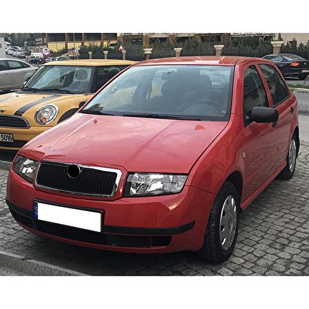 Skoda Fabia 1 2000-2008 Sol Ön Far Lambası İçi Siyah Tip 6Y1941015P