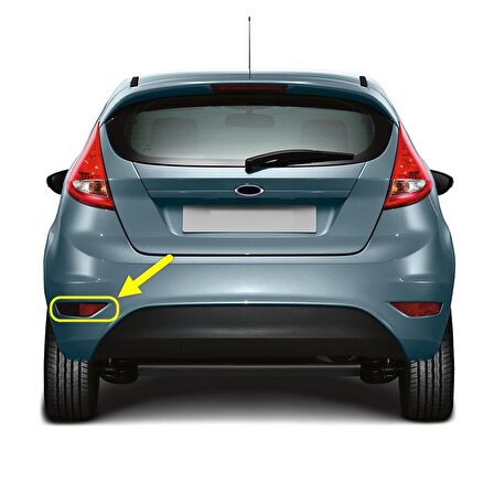 Ford Fiesta 2009-2012 Arka Tampon Sol Reflektörü Sis Farı 8A6115K273AD