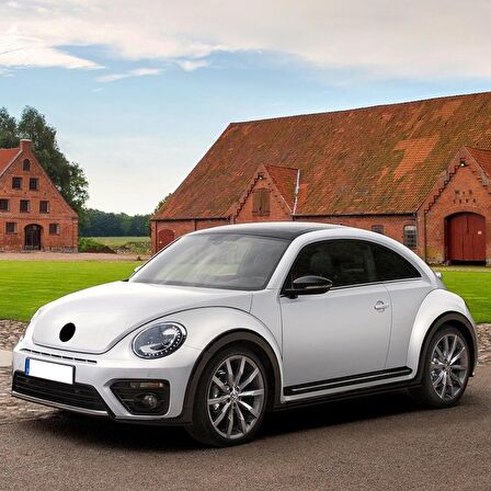 VW Beetle 2017-2019 Bijon Kapağı Volkswagen Yazılı 5 adet 1K0601173