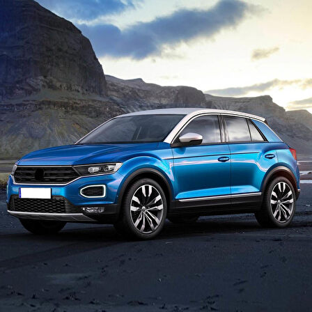 VW T-Roc 2018-2021 Bijon Kapağı Volkswagen Yazılı 5 adet 1K0601173