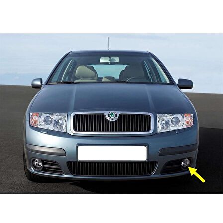 Skoda Fabia MK1 2005-2008 Ön Tampon Sol Sis Farı 7H0941699C