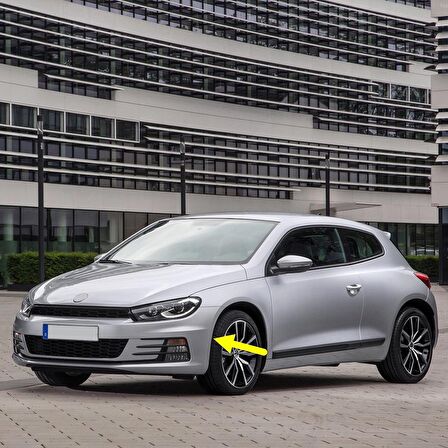 VW Scirocco 2015-2018 Sol Ön Çamurluk Davlumbaz Kapağı 1K8805413