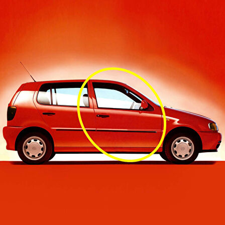VW Polo HB 1994-2000 Sağ Ön Kapı Fitili Contası 6N4867365D