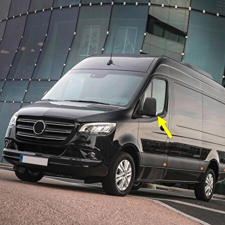 Mercedes Sprinter 2018-2025 Sol Dış Ayna Sinyal Lamba Camı A9109064700