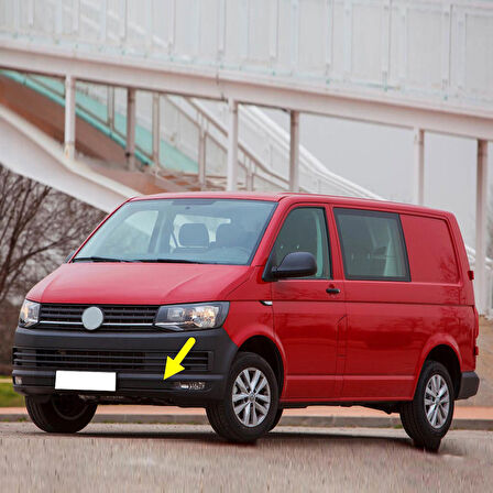 VW Transporter 2016-2019 Ön Tampon Sol Sis Farı Çerçevesi 7E0807489D