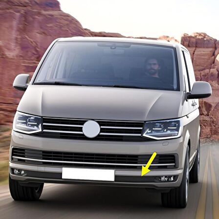 VW Caravelle 2016-2019 Ön Tampon Sol Sis Farı Çerçevesi 7E0807489D