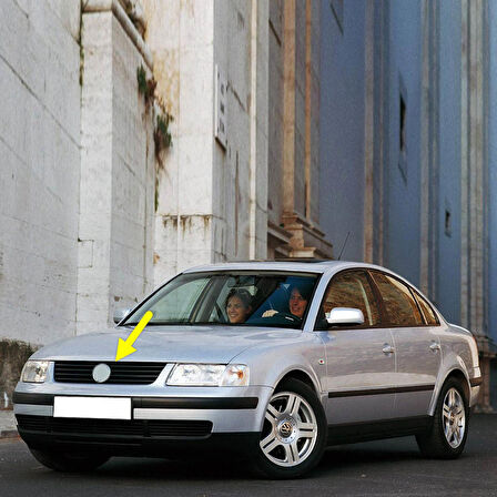 VW Passat B5 1997-2000 Ön Panjur Izgarası Siyah 3B0853653C