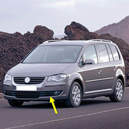 VW Touran 2009-2010 Ön Tampon Sol Sis Farı Çerçevesi 1T0853665K