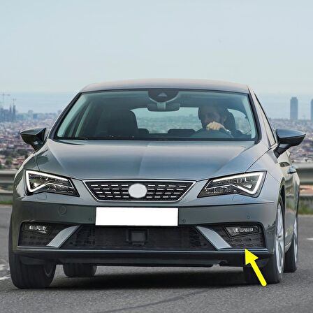 Seat Leon 3 2017-2020 Sol Sis Farı Çerçevesi Kapağı 5F0853665G