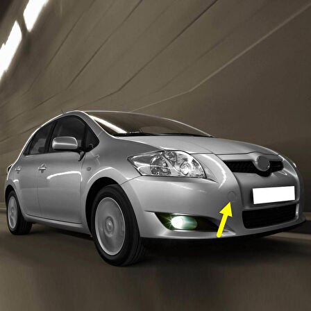 Toyota Auris 2007-2012 Ön Tampon SAĞ Çeki Kapak Çekme Demiri Kapağı