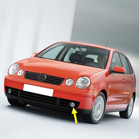 VW Polo 2002-2005 Ön Tampon Sol Sis Farı 6Q0941699