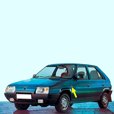 Skoda Favorit 1988-1995 Yan Çamurluk Sinyal Lambası 1 Adet