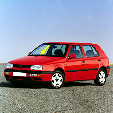 VW Golf 3 1992-1998 Ön Sağ Yolcu Taraf Silecek Kolu 1H1955410B