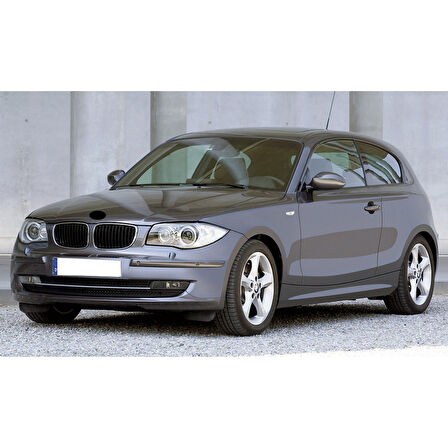 BMW 1 Serisi E81 2004-2011 Bijon Kapağı Koyu Gri Kapak 5 Adet