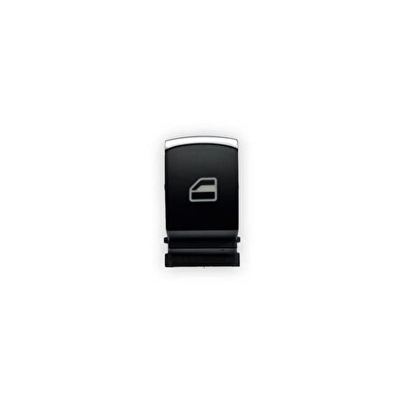 VW EOS 2006-2011 Sağ Ön Kapısı Cam Açma Düğmesi Krom 5K0959855
