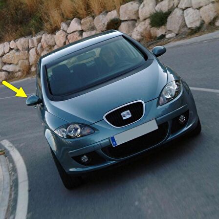 Seat Toledo 2005-2009 Sağ Yan Dış Dikiz Ayna Kapağı 6L0857538