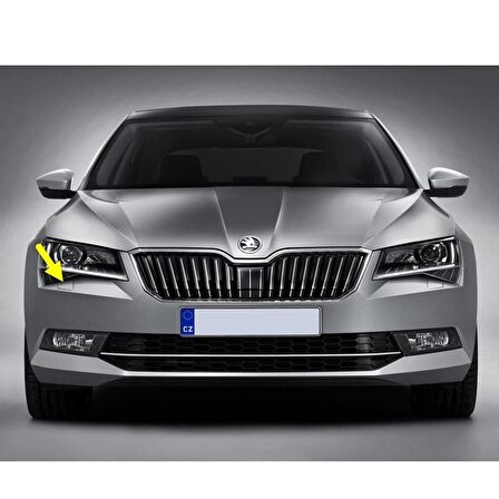 Skoda Superb MK3 2015-2019 Sağ Ön Far Yıkama Kapağı 3V0955110