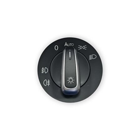 VW Golf 5 2006-2008 Far Anahtarı Auto Otomatik Krom 3C8941431A