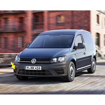 VW Caddy 2016-2020 Sağ Sis Farı Kapağı Sissiz Trendline 2K5853666E